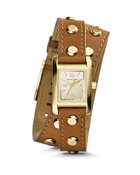 michael kors taylor wrap watch|Mini Taylor Double Wrap Watch .